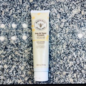 Burt's bees leg and foot cream